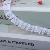 1.2cm non-elastic lace pleated clothing toys, DIY handmade accessories, discounted lace Specification image
